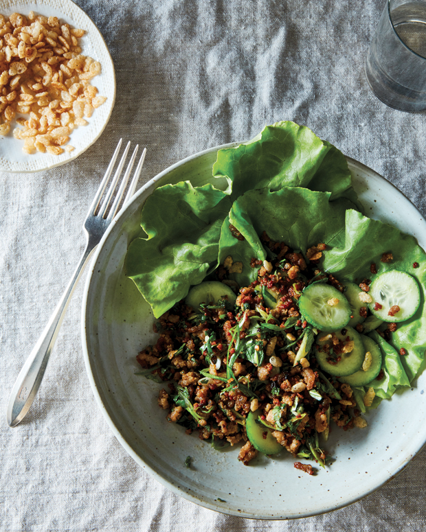 Food52 Mighty Salads_Thai Pork Salad with Crisped Rice 2