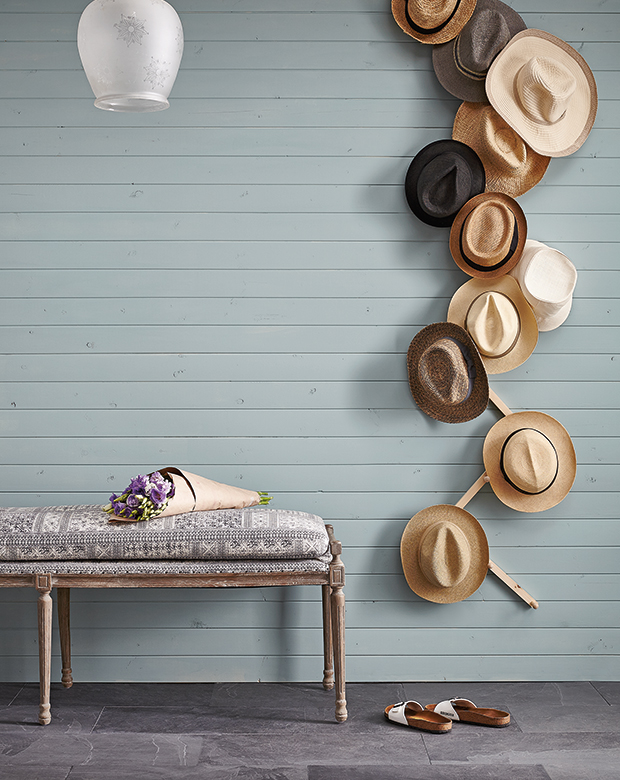 House & Home - DIY: Wall-Mounted Hat Rack