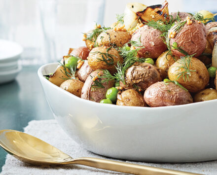 Hot Potato Salad with Cipollini Onions and Dill