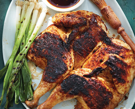 Spicy Spatchcock Chicken