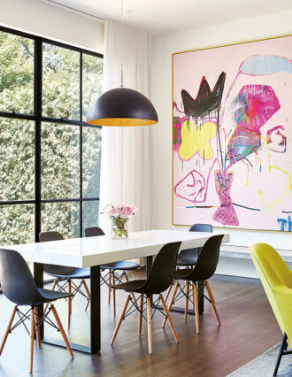 dining room modern makeover