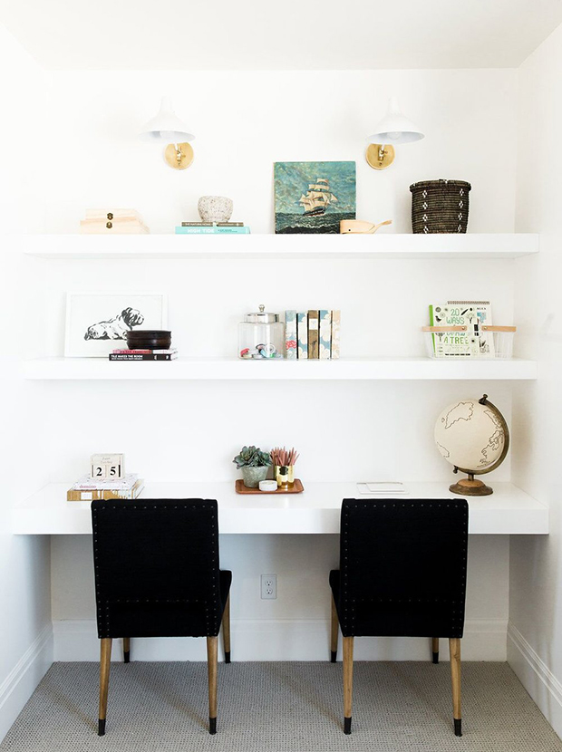 Nook Desk & At-Home Office Nook Ideas