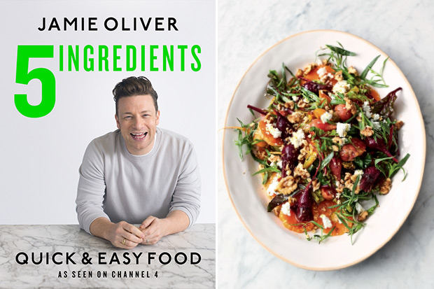 In Jamie Oliver's newest cookbook, you don't need many ingredients to make  a delicious meal