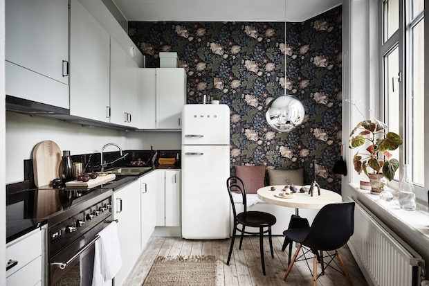 How to Use Wallpaper In Your Kitchen - Centered by Design-nlmtdanang.com.vn