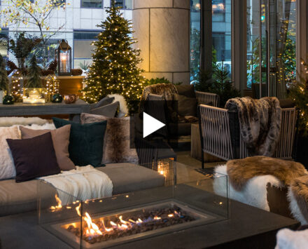 Shangri-La Hotel Toronto - Bosk Restaurant Patio In Winter