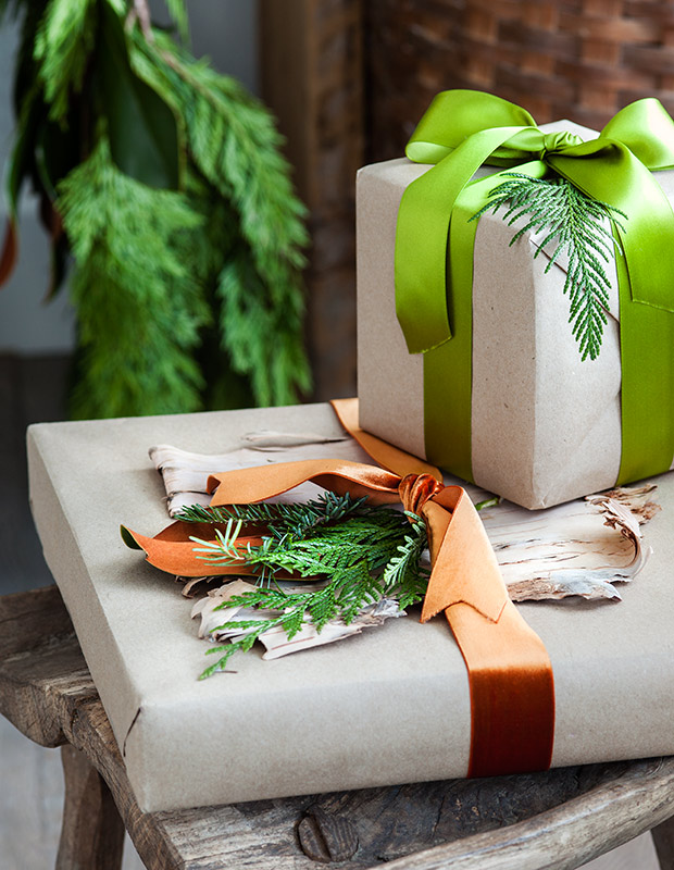 House & Home Holiday Gift Wrapping