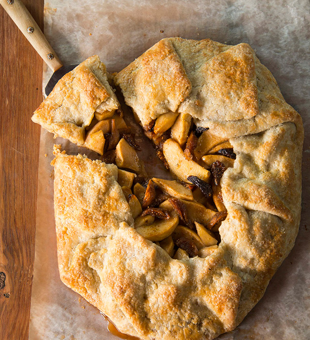 Apple and Fig Galette with Rosemary