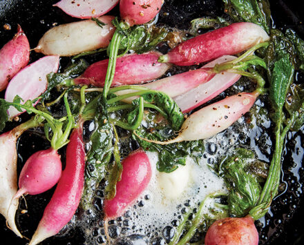 Butter-Tossed Radishes With Fresh Za’atar