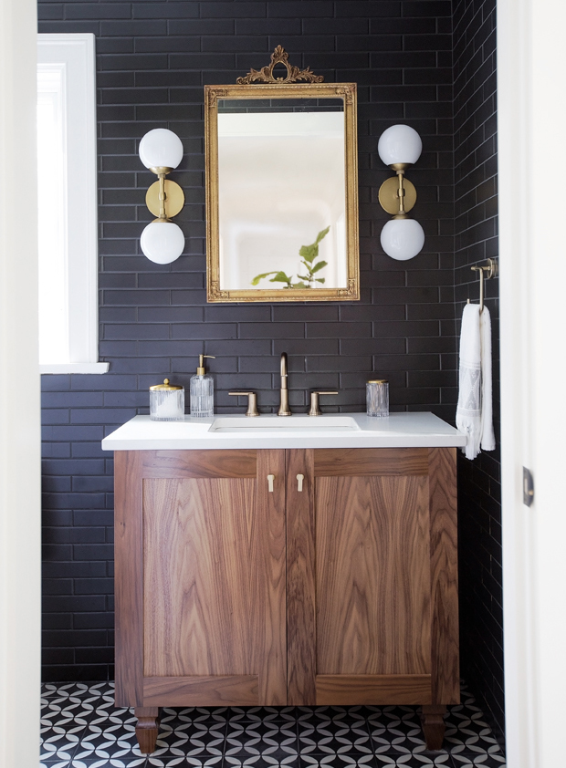 House & Home - 35 Quick & Clever Powder Room Makeover Tips