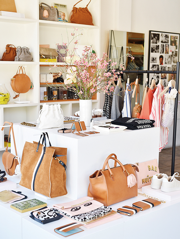 Fashion designer Clare Vivier's boutique-inspired dream closet