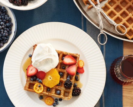 Rise and Shine Buckwheat Waffles