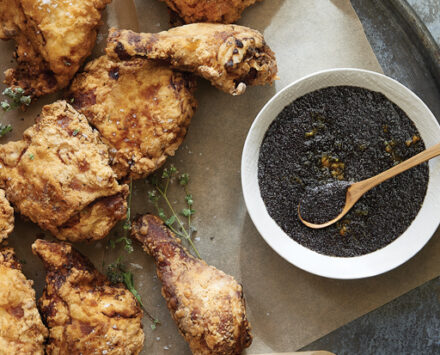 Joanna Gaines' Fried Chicken With Sticky Poppy Seed Jam