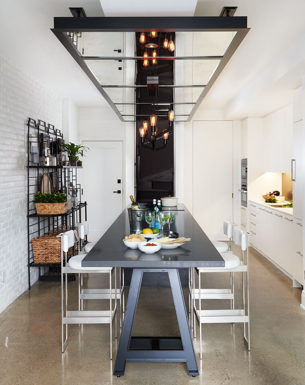 A church-turned condo gets transformed into an industrial oasis