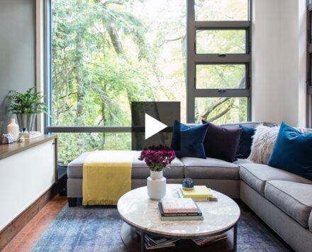Renovated home's airy new addition feels like a treehouse