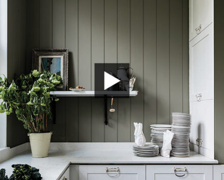 Farrow and Ball feature video - olive green paint color