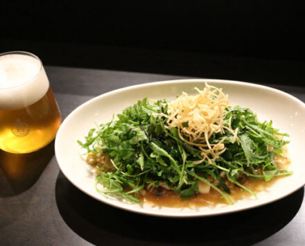 Mushroom Salad with Ume Amazu Dressing
