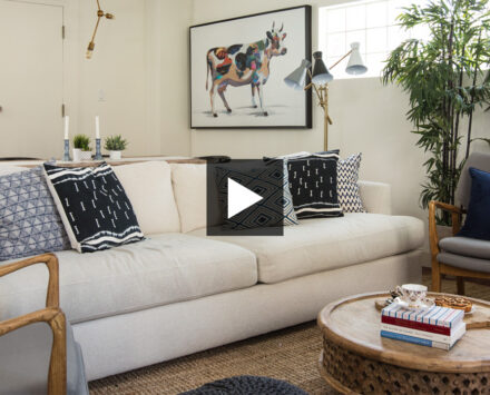 Converted loft makeover