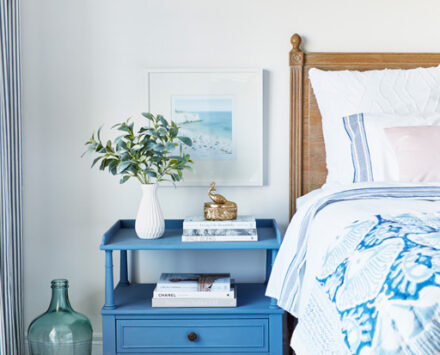 Sarah Gunn renovated rental bedroom