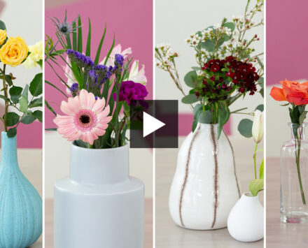 Supermarket flowers bouquet