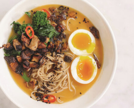 Just-Add-Water Miso, Sweet Potato and Soba Ramen