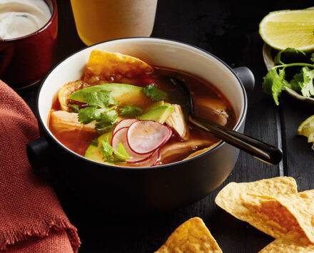 Mexican Chicken and Lime Soup