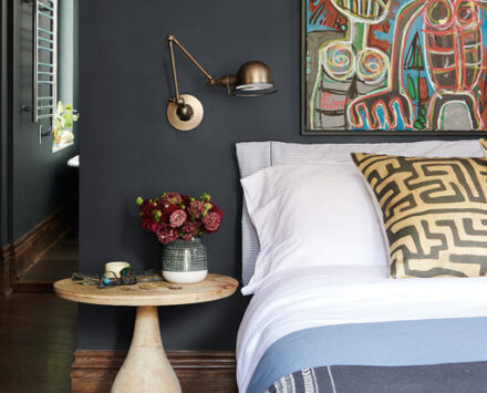 Danielle Nicholas Bryk master bedroom