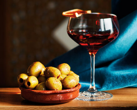Marrakech-Style Green Olives