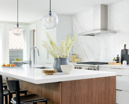 Indoor-outdoor kitchen