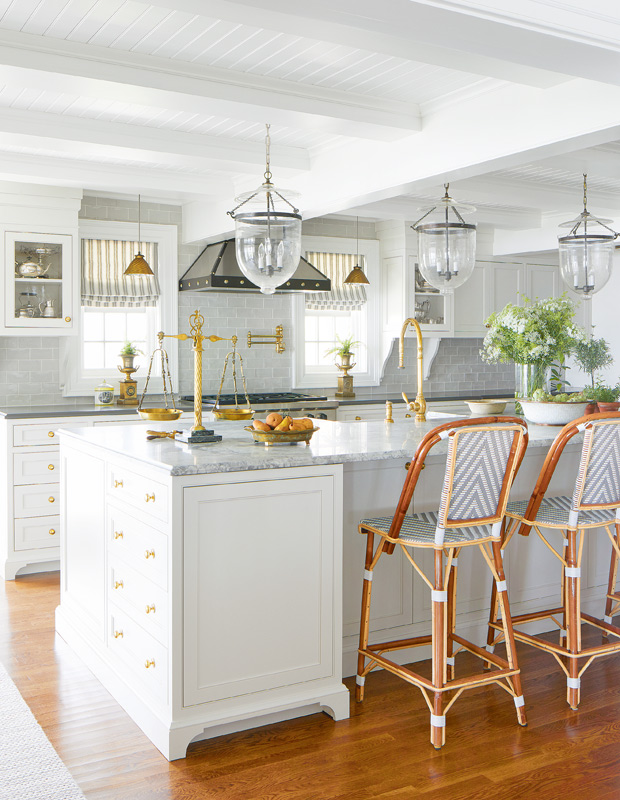 Tommy Smythe colonial revival bright and airy kitchen