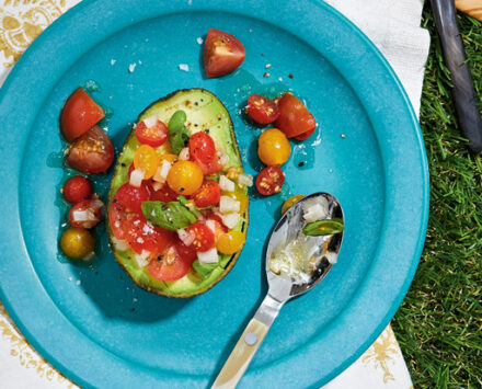 Avocado bruschetta