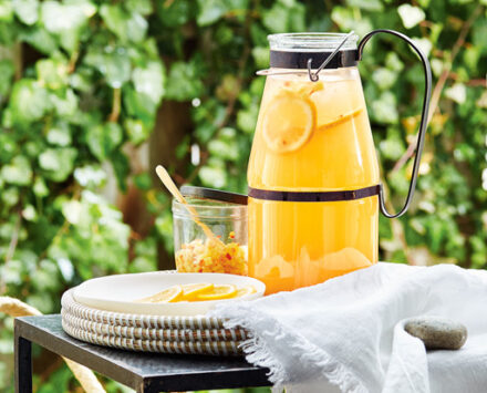 Chili-ginger lemonade