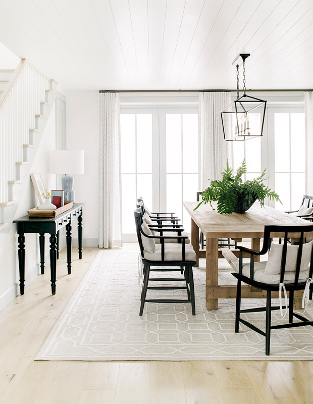 Inviting Dining Room, Does Round Table Take Up More Space
