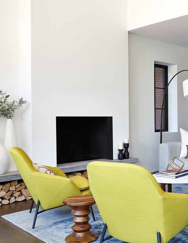 Summer color trends electric chartreuse chairs