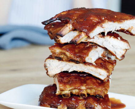 Pineapple Honey Ribs
