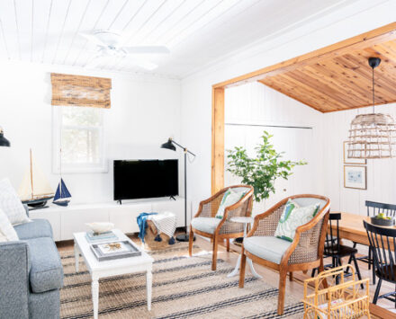 Lakeside cottage makeover