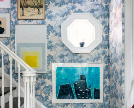Stacey Smithers front hallway makeover