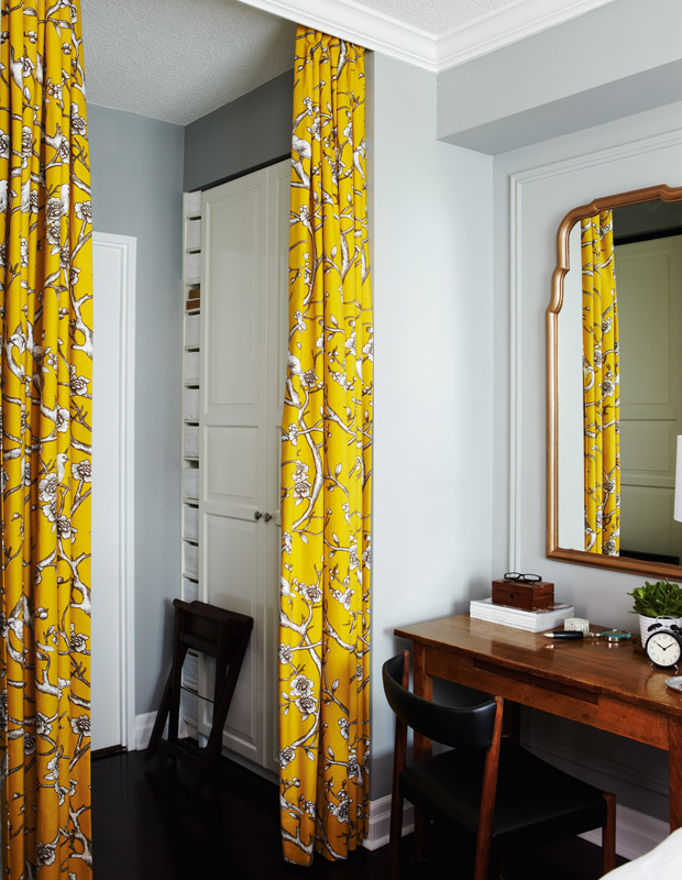 quick fixes for your home use drapery instead of doors