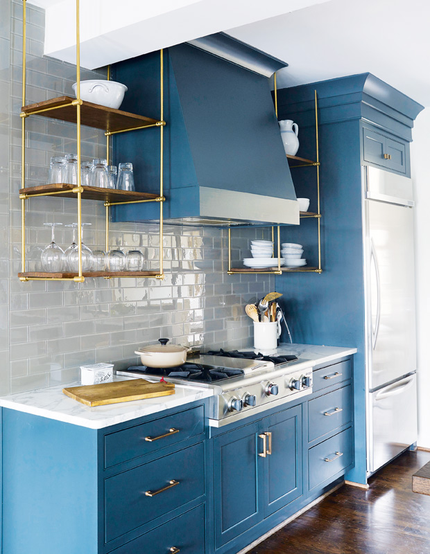 what's your kitchen style? bistro blue