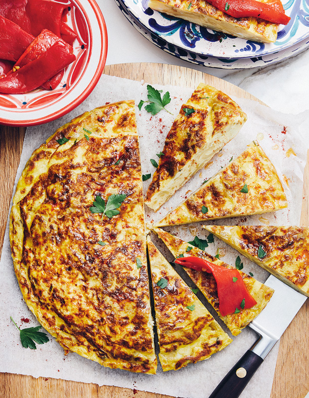 one pot/pan meals Spanish tortilla omelette