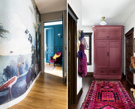 hallways, entryways and landings