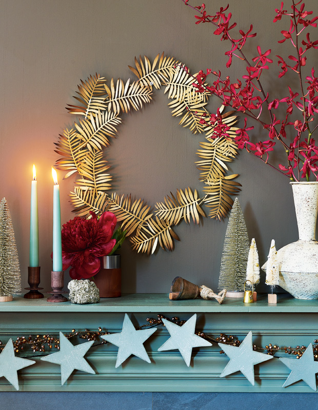 holiday decorating ideas for your mantel