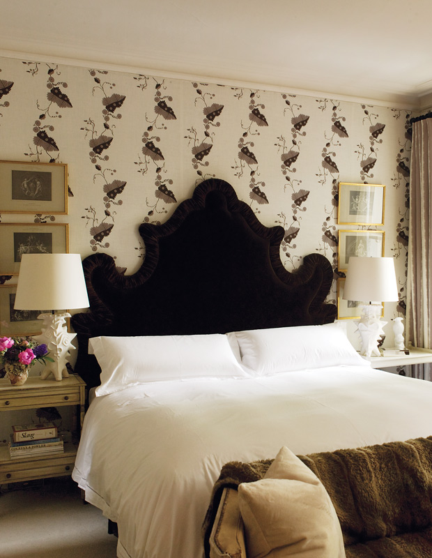 Colette van den Thillart best spaces bedroom with dramatic headboard