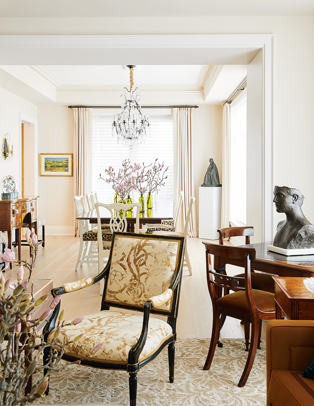 Colette van den Thillart best spaces condo filled with antiques