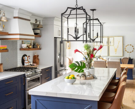 modern farmhouse holiday makeover