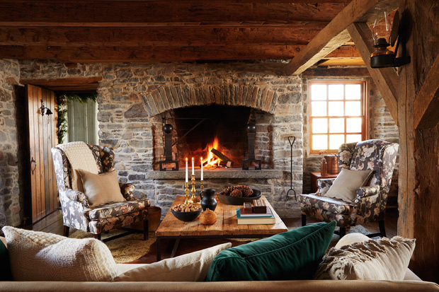 cozy holiday homes farmhouse living room