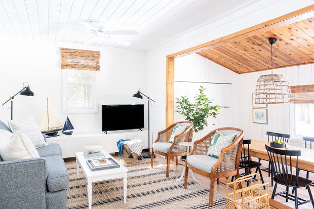 global style California-cool living room