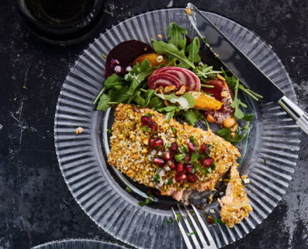 Pistachio-Crusted Salmon