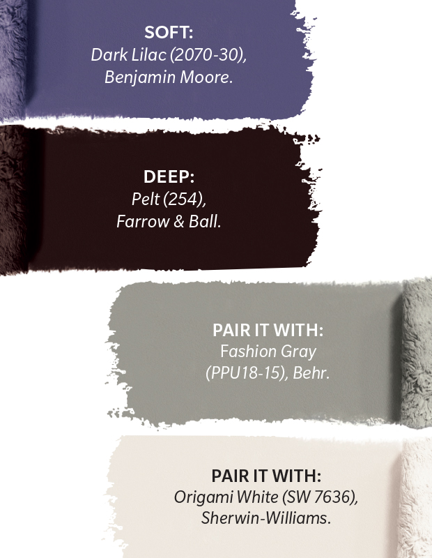 Color Crush Banish The Winter Blues With Eggplant House Home - Eggplant Paint Colour