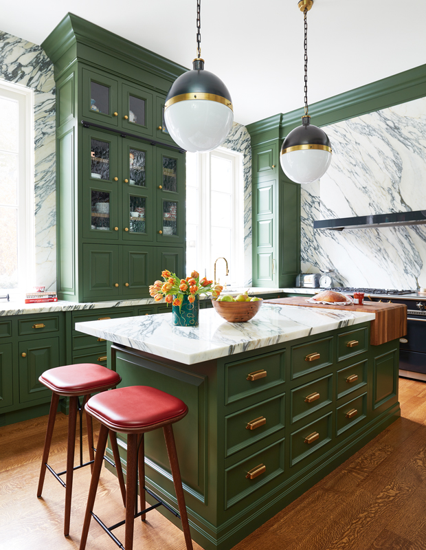 10 Kitchen Trends You Ll See Everywhere, Green Kitchen Cabinets 2021