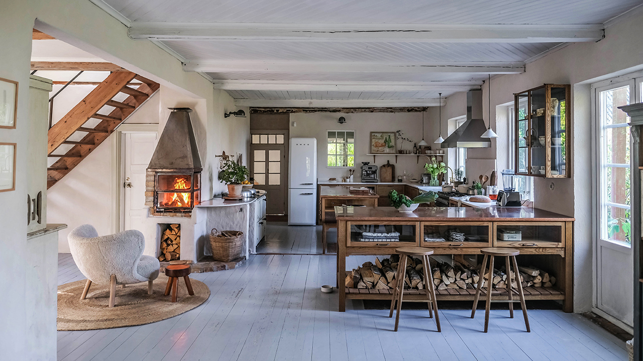 rustic swedish kitchen design
